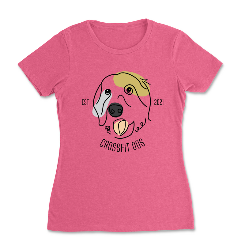 Womens 2X-Large HOT_PINK T-Shirt