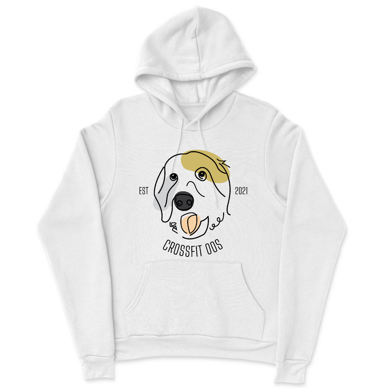 Mens 2X-Large WHITE Hoodie