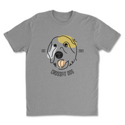 Mens 2X-Large DARK_HEATHER_GREY T-Shirt