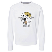 Mens 2X-Large WHITE CrewNeck