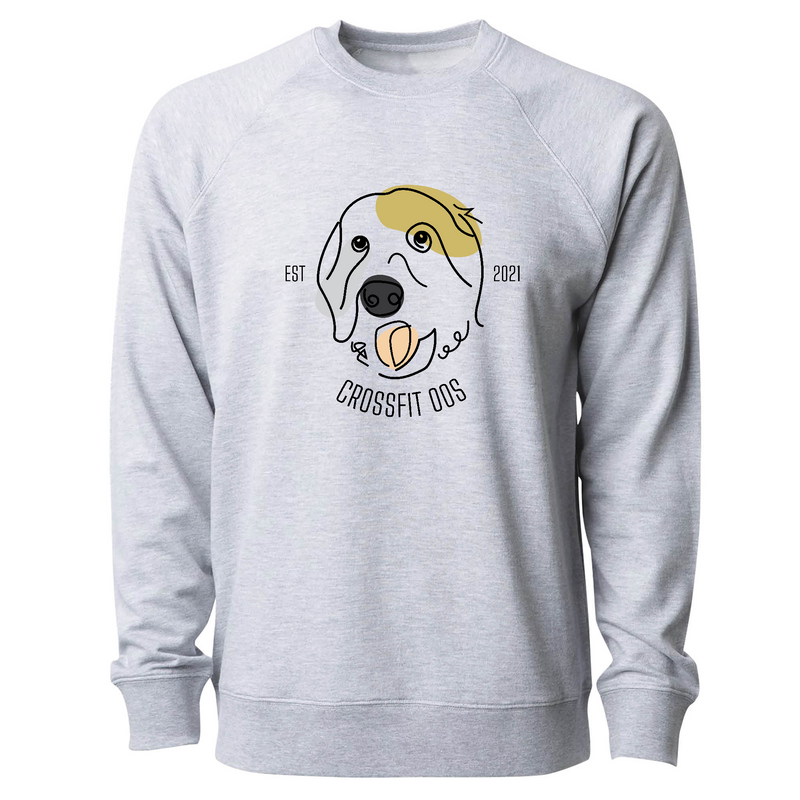 Mens 2X-Large ATHLETIC_HEATHER CrewNeck