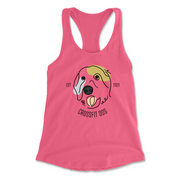 Womens 2X-Large HOT_PINK Tank Top
