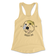 Womens 2X-Large BANANA_CREAM Tank Top