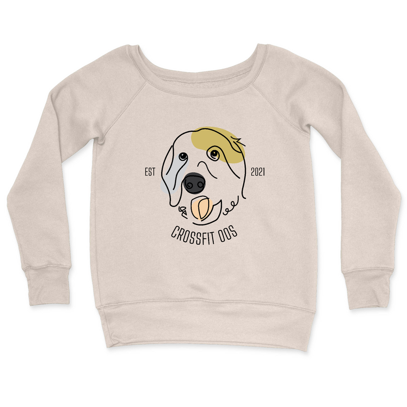 Womens 2X-Large BONE CrewNeck