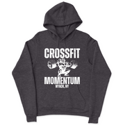 Mens 2X-Large CHARCOAL_HEATHER Hooded T-Shirt