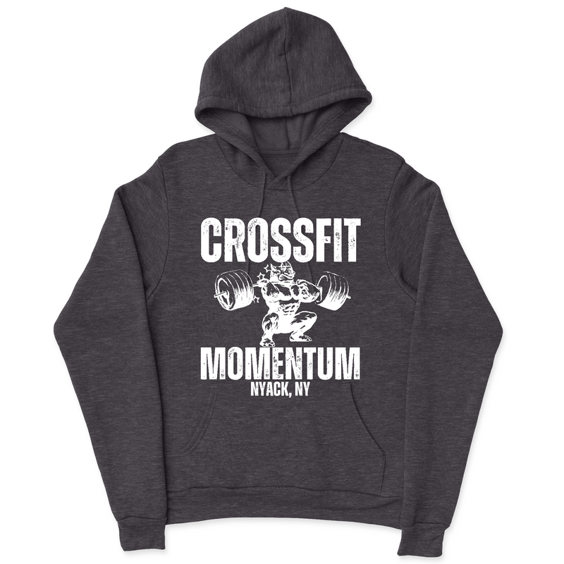 Mens 2X-Large CHARCOAL_HEATHER Hooded T-Shirt