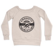 Womens 2X-Large BONE CrewNeck