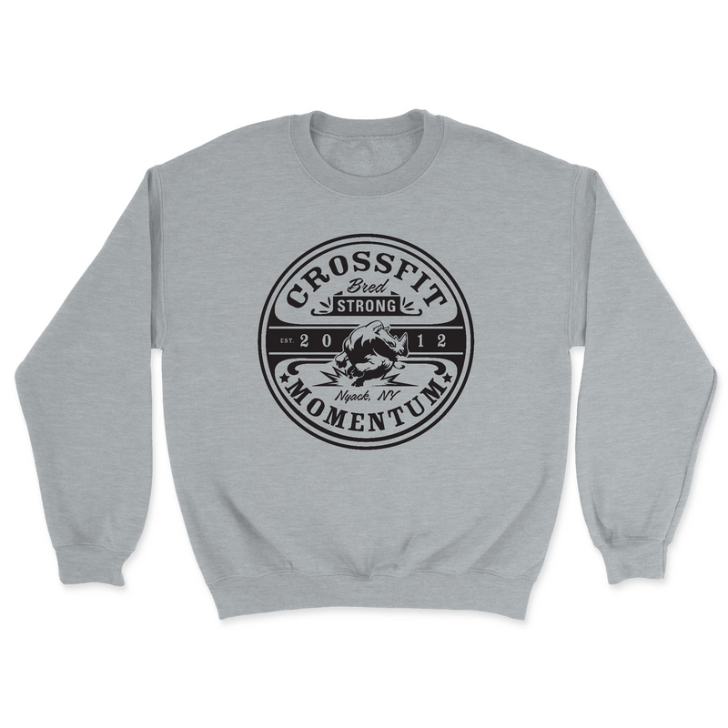 Mens 2X-Large GREY_HEATHER Midweight Sweatshirt