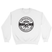 Mens 2X-Large WHITE Midweight Sweatshirt
