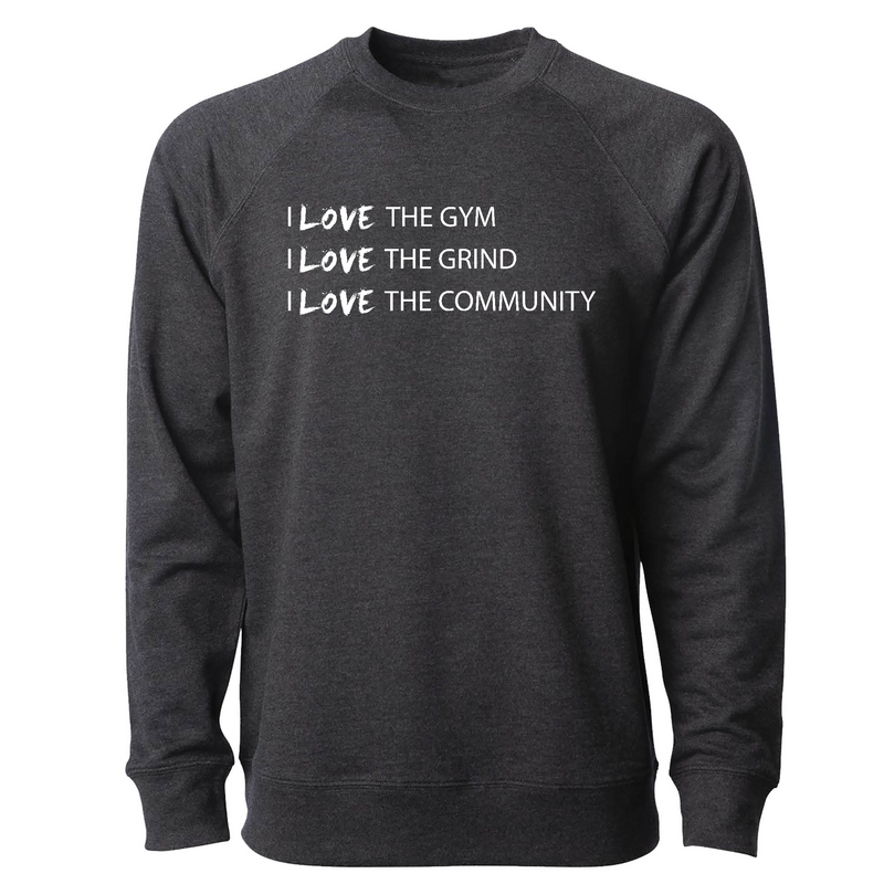 Elite CrossFit We Love the... Mens - CrewNeck