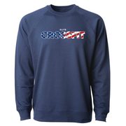 Mens 2X-Large INDIGO CrewNeck