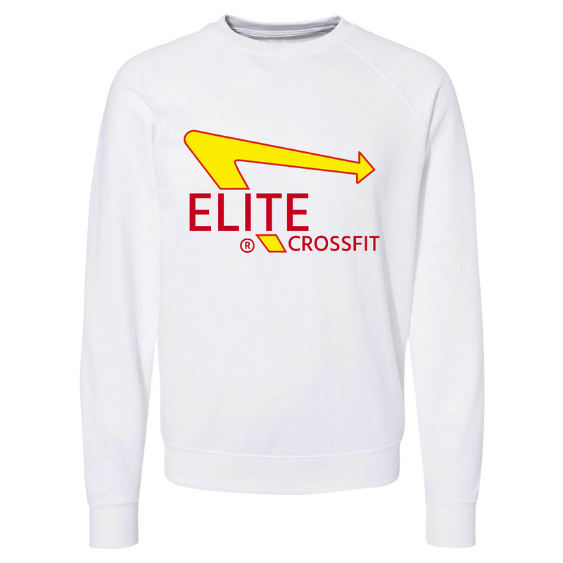 Mens 2X-Large WHITE CrewNeck