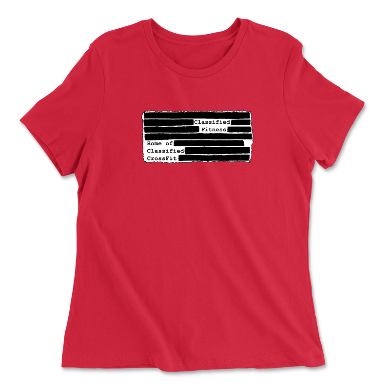 Classified CrossFit Standard Womens - Relaxed Jersey T-Shirt