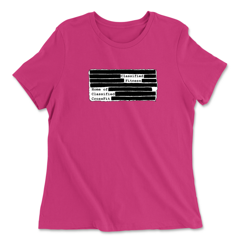 Classified CrossFit Standard Womens - Relaxed Jersey T-Shirt