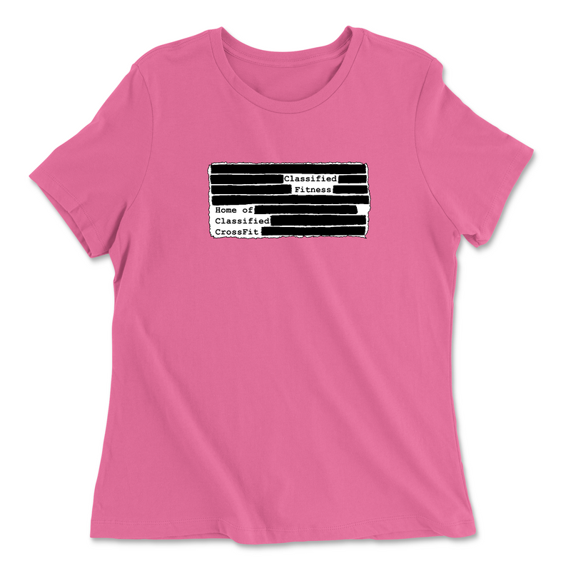 Classified CrossFit Standard Womens - Relaxed Jersey T-Shirt
