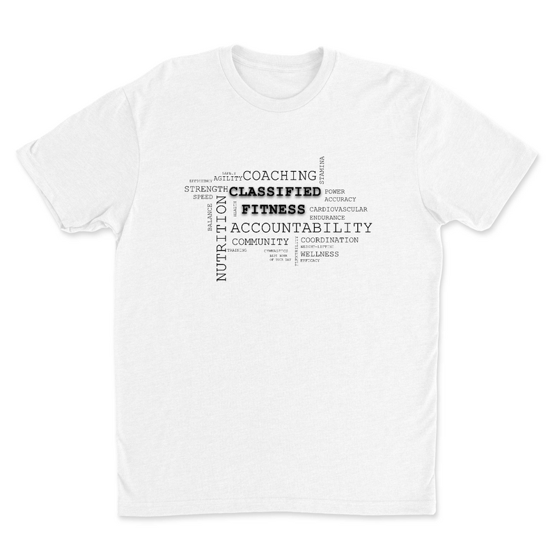 Mens 2X-Large WHITE T-Shirt