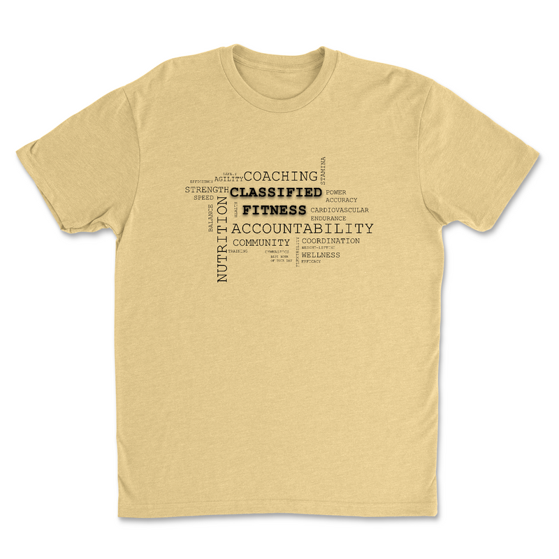 Mens 2X-Large BANANA_CREAM T-Shirt