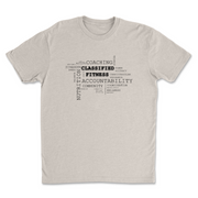 Mens 2X-Large SAND T-Shirt