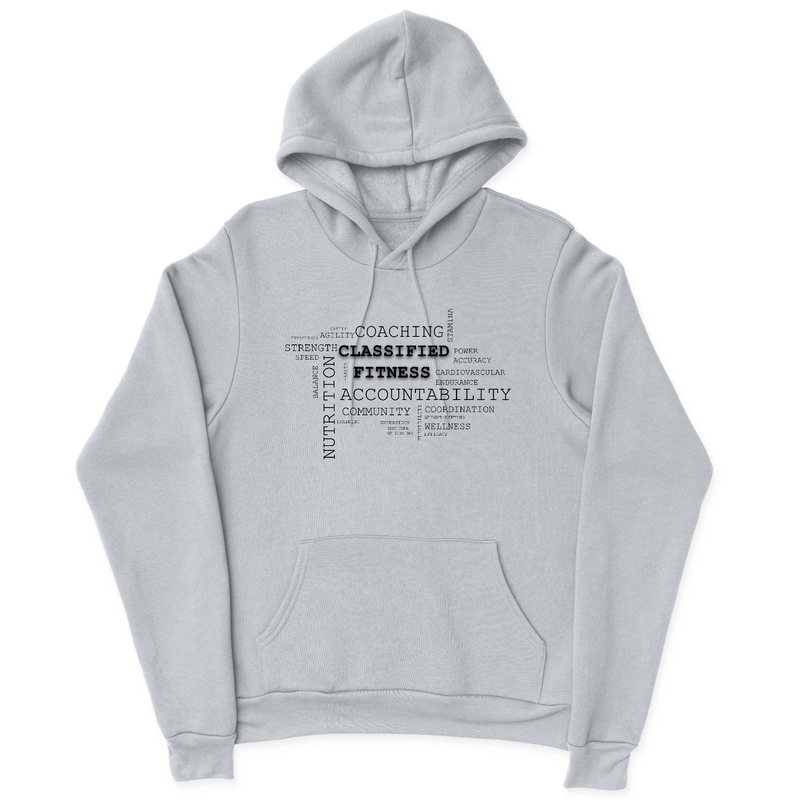 Mens 2X-Large GRAY_HEATHER Hoodie