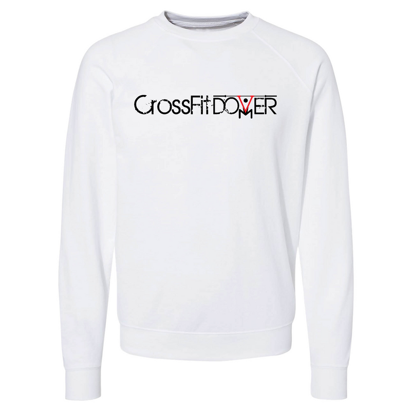 Mens 2X-Large WHITE CrewNeck