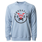 Mens 2X-Large MISTY_BLUE CrewNeck