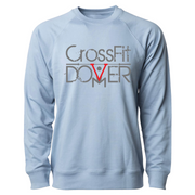 Mens 2X-Large MISTY_BLUE CrewNeck