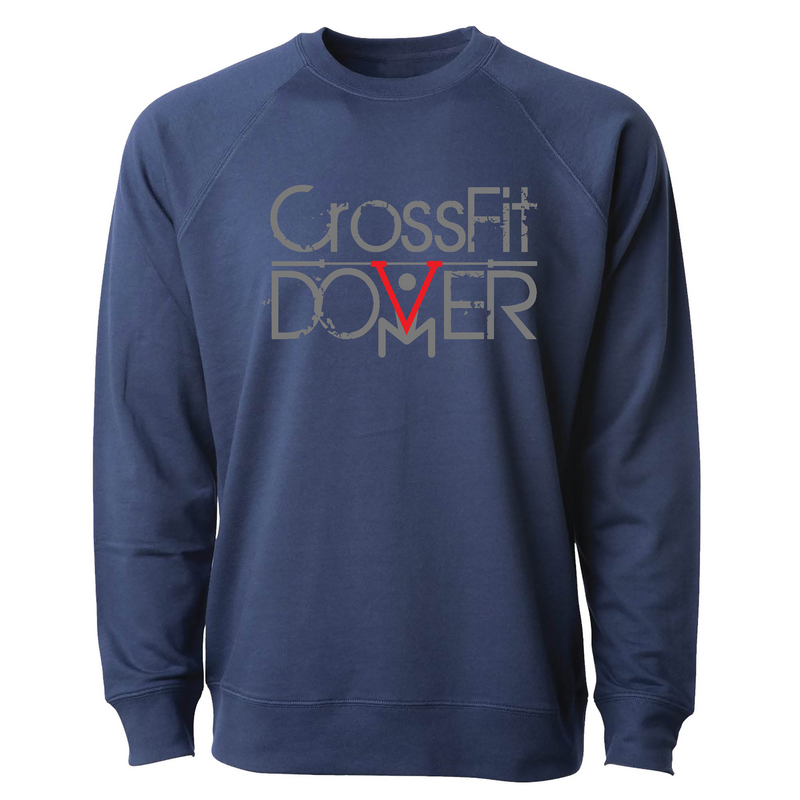 Mens 2X-Large INDIGO CrewNeck