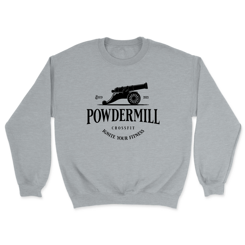 Mens 2X-Large GRAY_HEATHER Midweight Sweatshirt