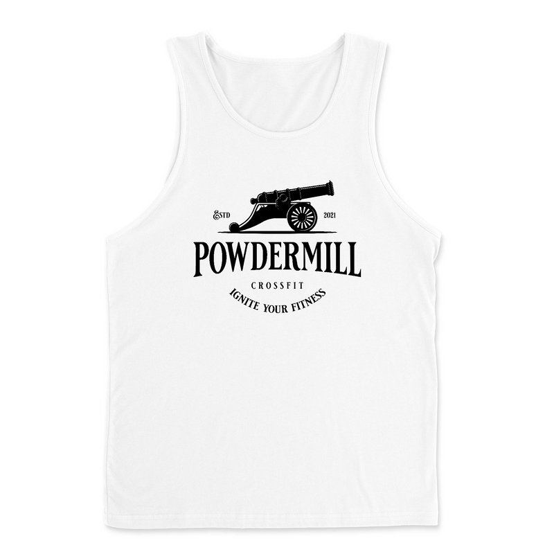 Mens 2X-Large WHITE Tank Top