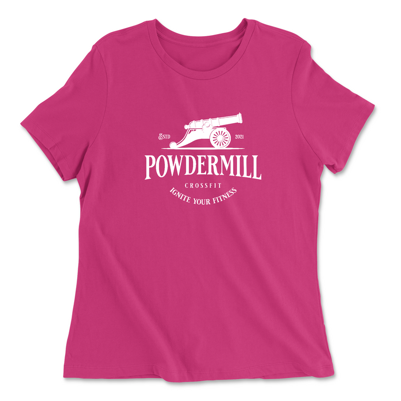 Womens 2X-Large BERRY Relaxed Jersey T-Shirt