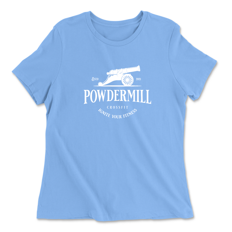 Womens 2X-Large CAROLINA_BLUE Relaxed Jersey T-Shirt