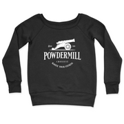 Womens 2X-Large BLACK CrewNeck