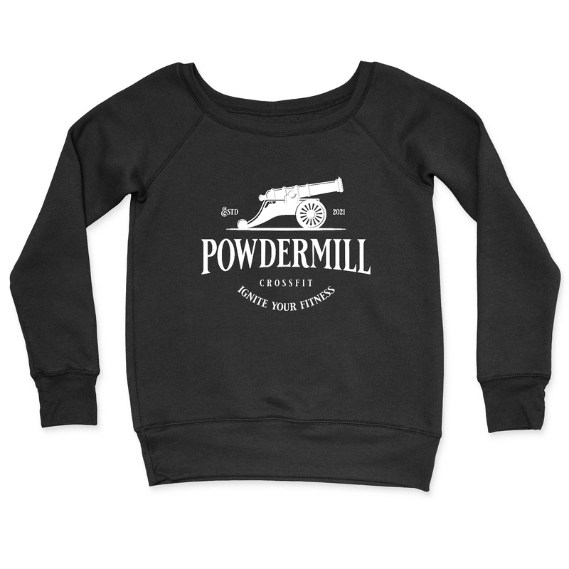 Womens 2X-Large BLACK CrewNeck