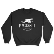 Mens 2X-Large BLACK Midweight Sweatshirt