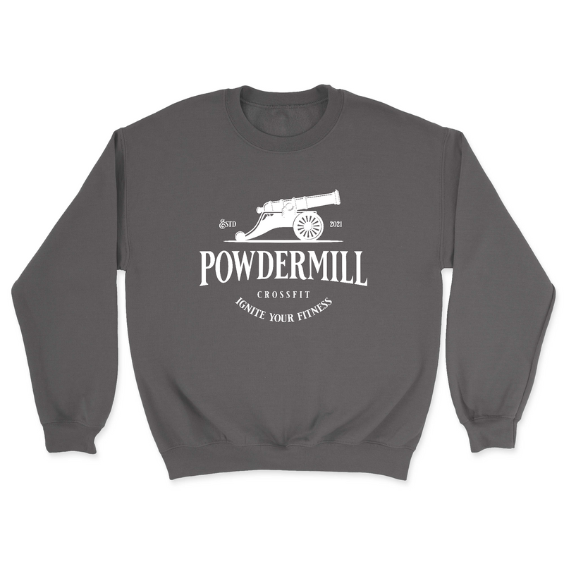 Mens 2X-Large CHARCOAL Midweight Sweatshirt