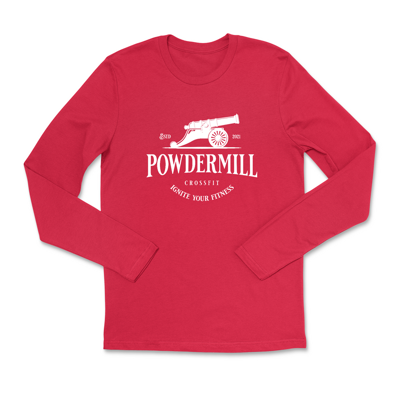 Mens 2X-Large RED Long Sleeve
