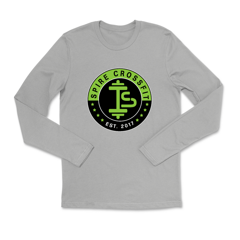 Mens 2X-Large HEATHER_GRAY Long Sleeve