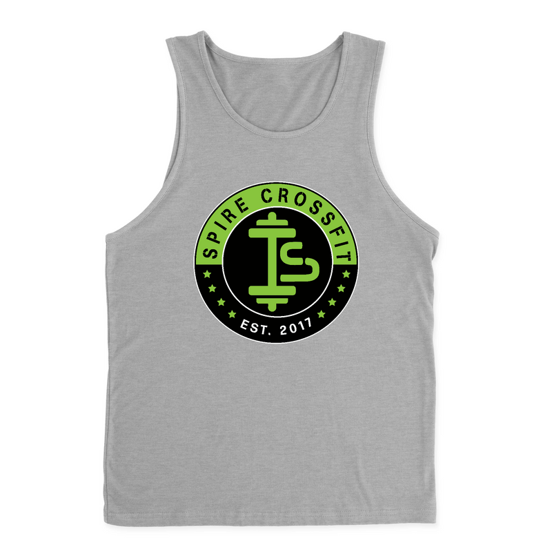 Mens 2X-Large HEATHER_GRAY Tank Top