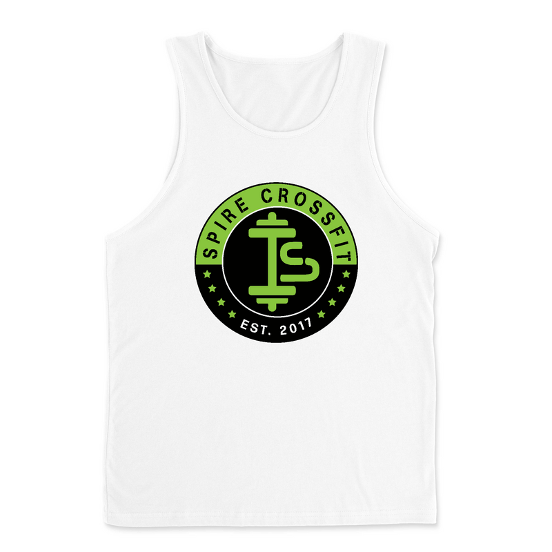 Mens 2X-Large WHITE Tank Top