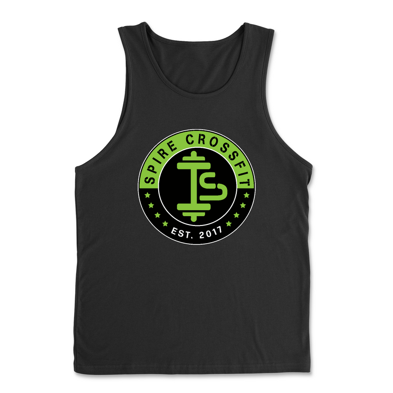 Mens 2X-Large BLACK Tank Top