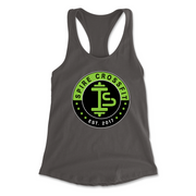 Womens 2X-Large DARK_GRAY Tank Top
