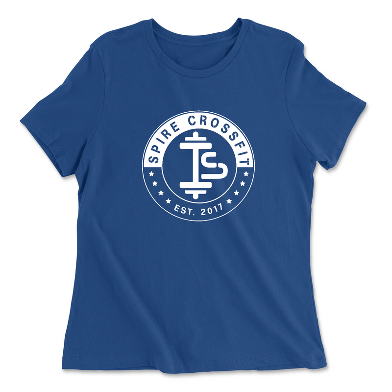 Womens 2X-Large TRUE_ROYAL Relaxed Jersey T-Shirt