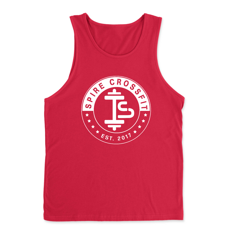 Mens 2X-Large RED Tank Top