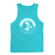 Mens 2X-Large TAHITI_BLUE Tank Top