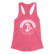 Womens 2X-Large HOT_PINK Tank Top