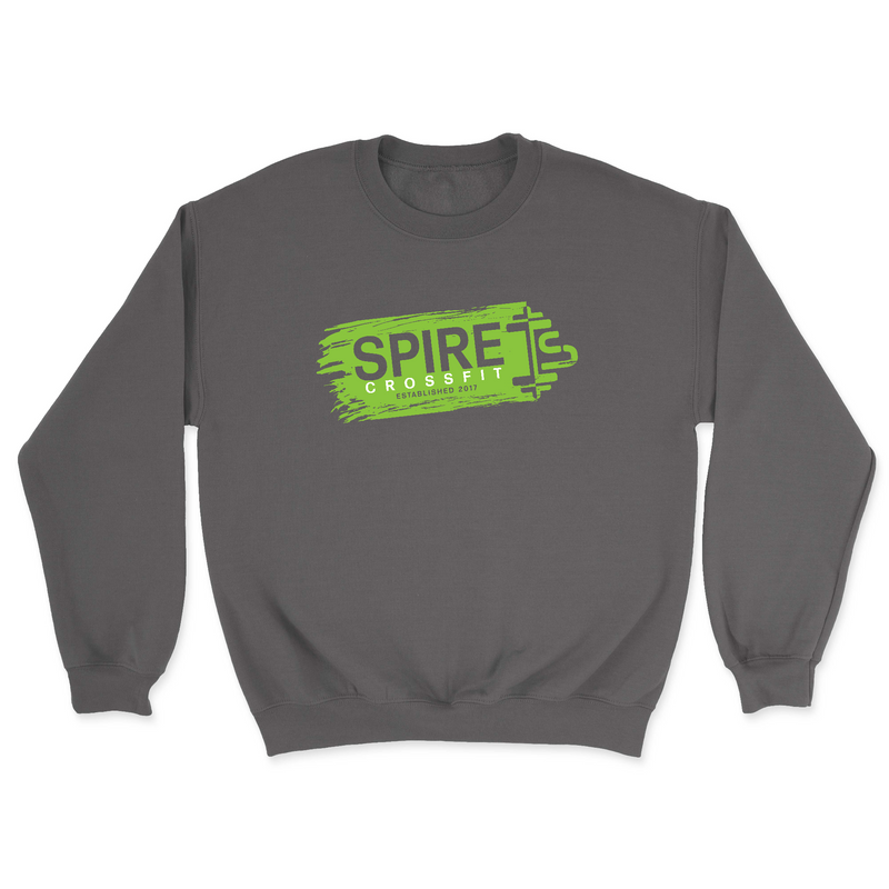 Mens 2X-Large CHARCOAL Midweight Sweatshirt
