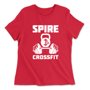 Womens 2X-Large RED Relaxed Jersey T-Shirt