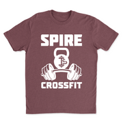 Mens 2X-Large HEATHER_MAROON T-Shirt