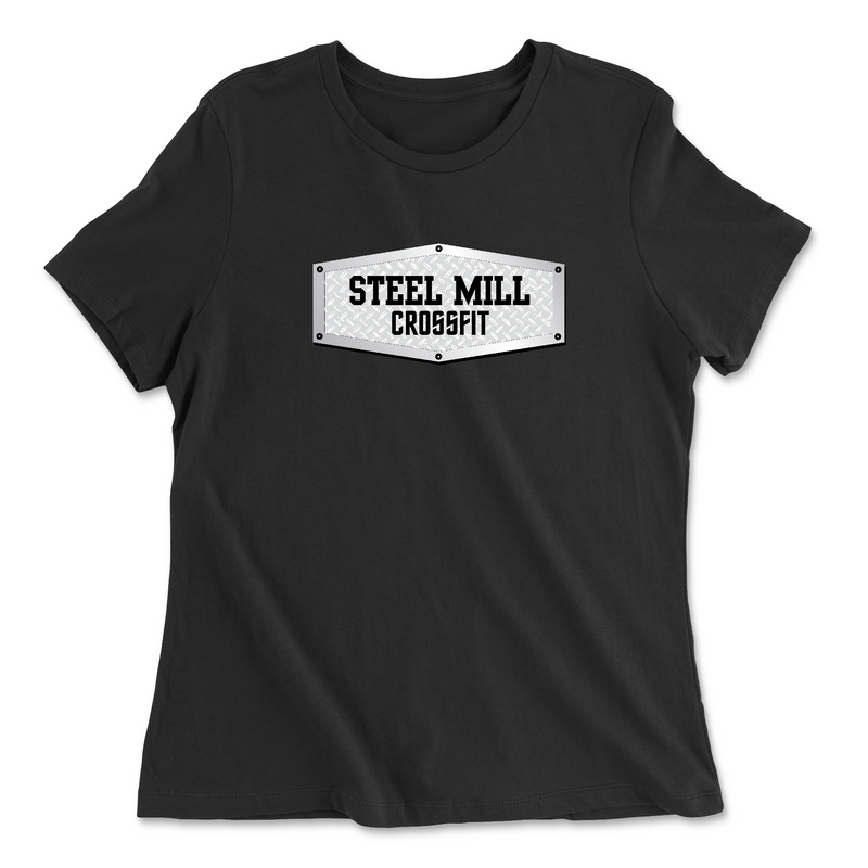 Steel Mill CrossFit Fleming Island Steel Womens - Relaxed Jersey T-Shirt