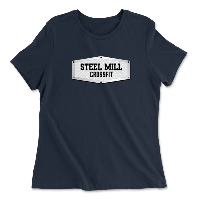 Steel Mill CrossFit Fleming Island Steel Womens - Relaxed Jersey T-Shirt